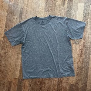 Nike Dri-Fit Shirt Short Sleeve T-Shirt Gray Mens XL Training Crossfit Gym EUC